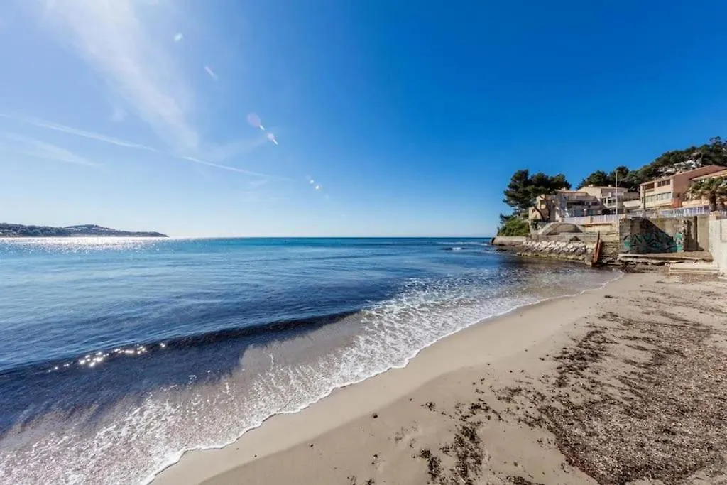 Vue Mer Sur L'Isthme Plage A 2 Min. Arrivee H24 La Seyne-sur-Mer 0*,  France