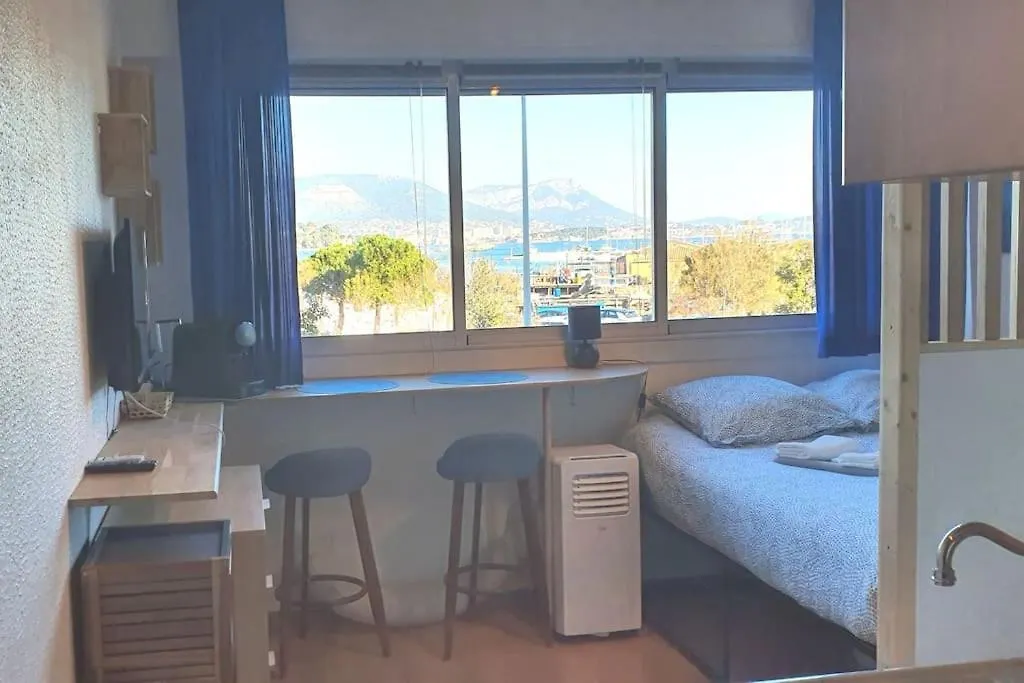 Vue Mer Sur L'Isthme Plage A 2 Min. Arrivee H24 La Seyne-sur-Mer Appartement